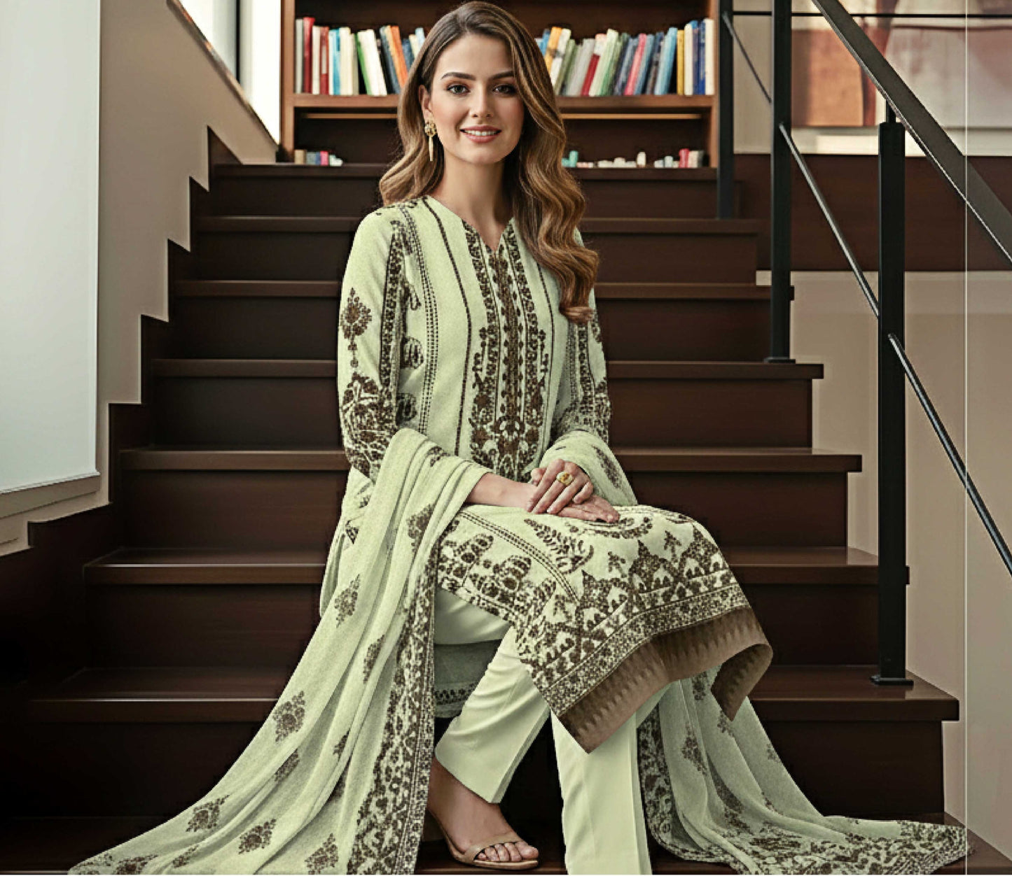 Kashish Classic Lawn 3PC – Soft Lawn | Al-Hamra Textiles