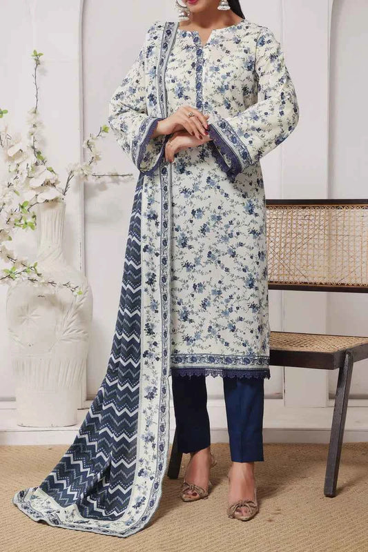 Daman Lawn 3Piece Unstitched | VS Textiles