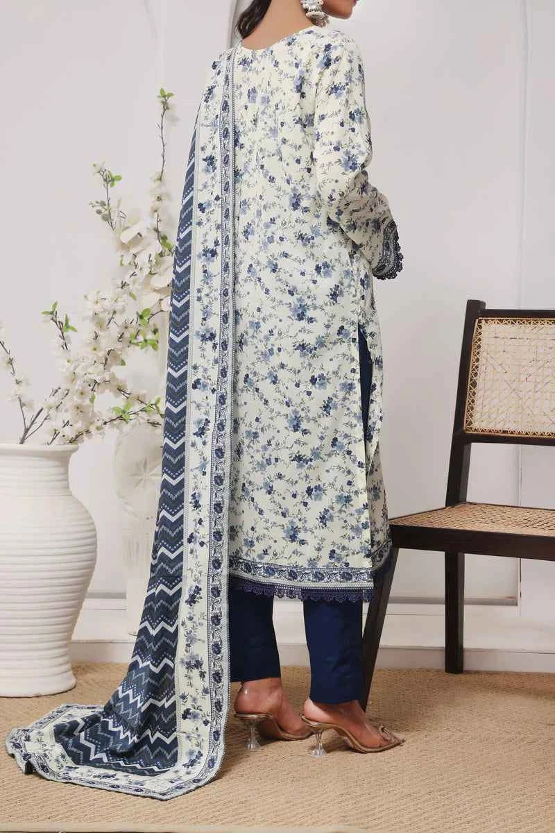 Daman Lawn 3Piece Unstitched | VS Textiles