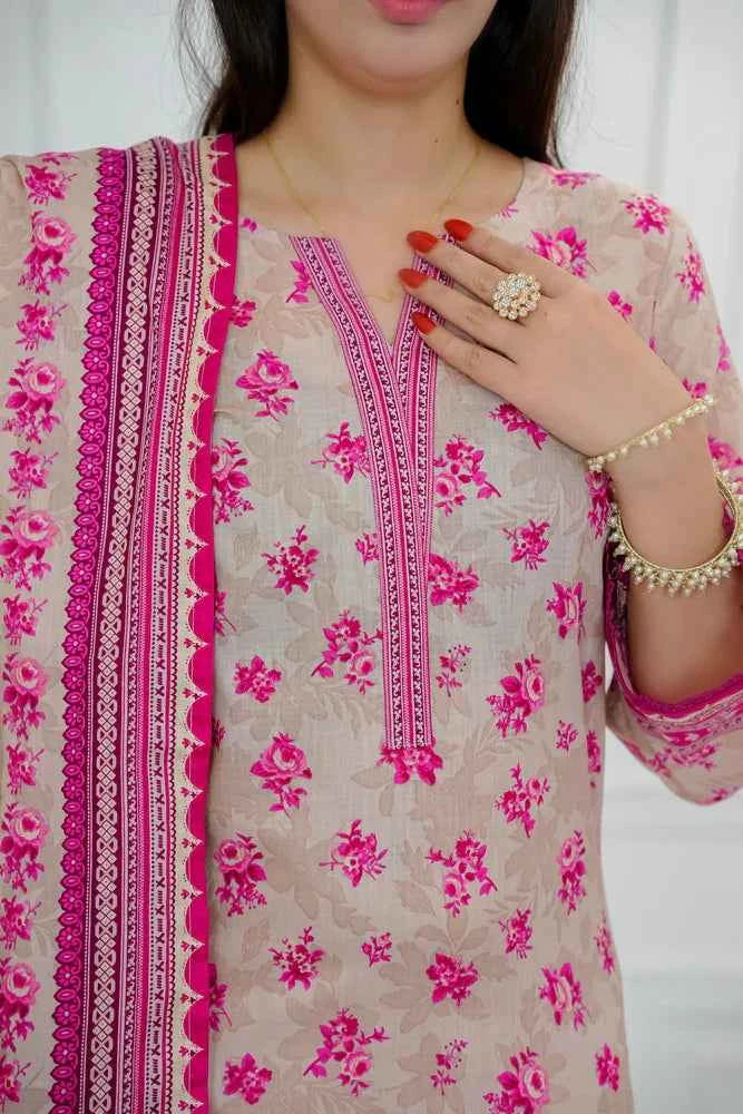 Daman Lawn 3Piece Unstitched | VS Textiles
