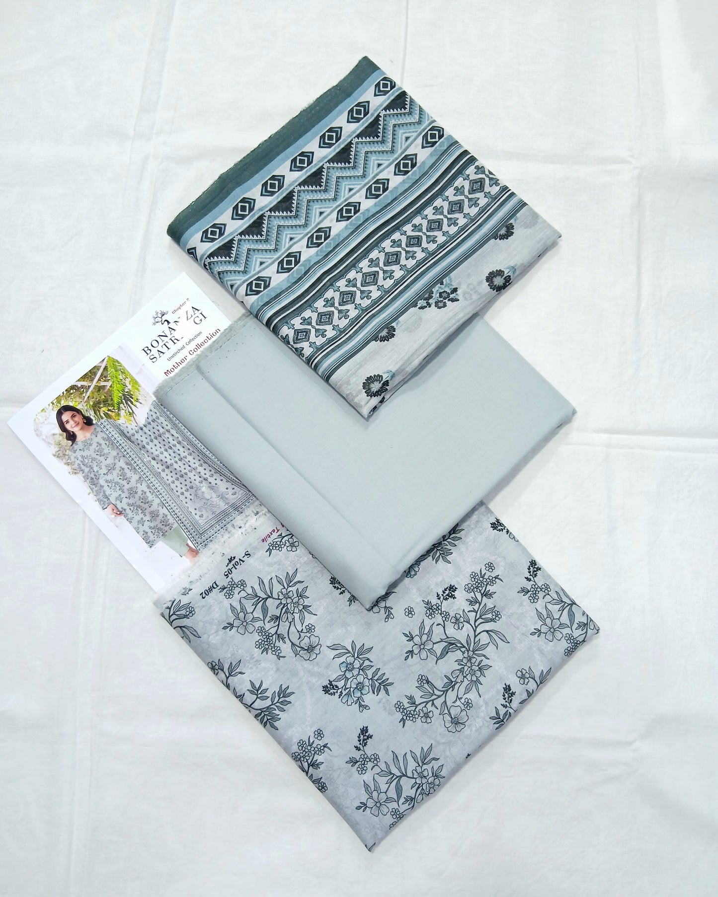 Digital Premium Soft Lawn 3PC | Unstitched Floral Prints