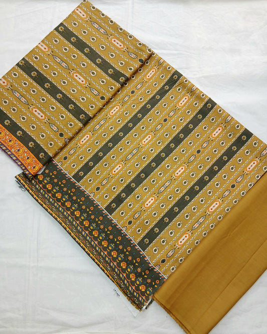 Maria Digital Lawn 3PC Suit by Imwaj