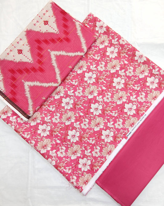 Al-Hamra Hareem Digital Premium Bana Dora Lawn 3pc