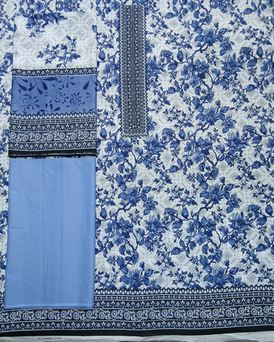 Kashish Classic Lawn 3PC | Al-Hamra Textiles