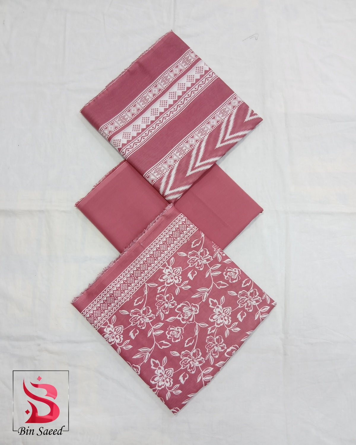 Bin Saeed Digital Lawn 3PC