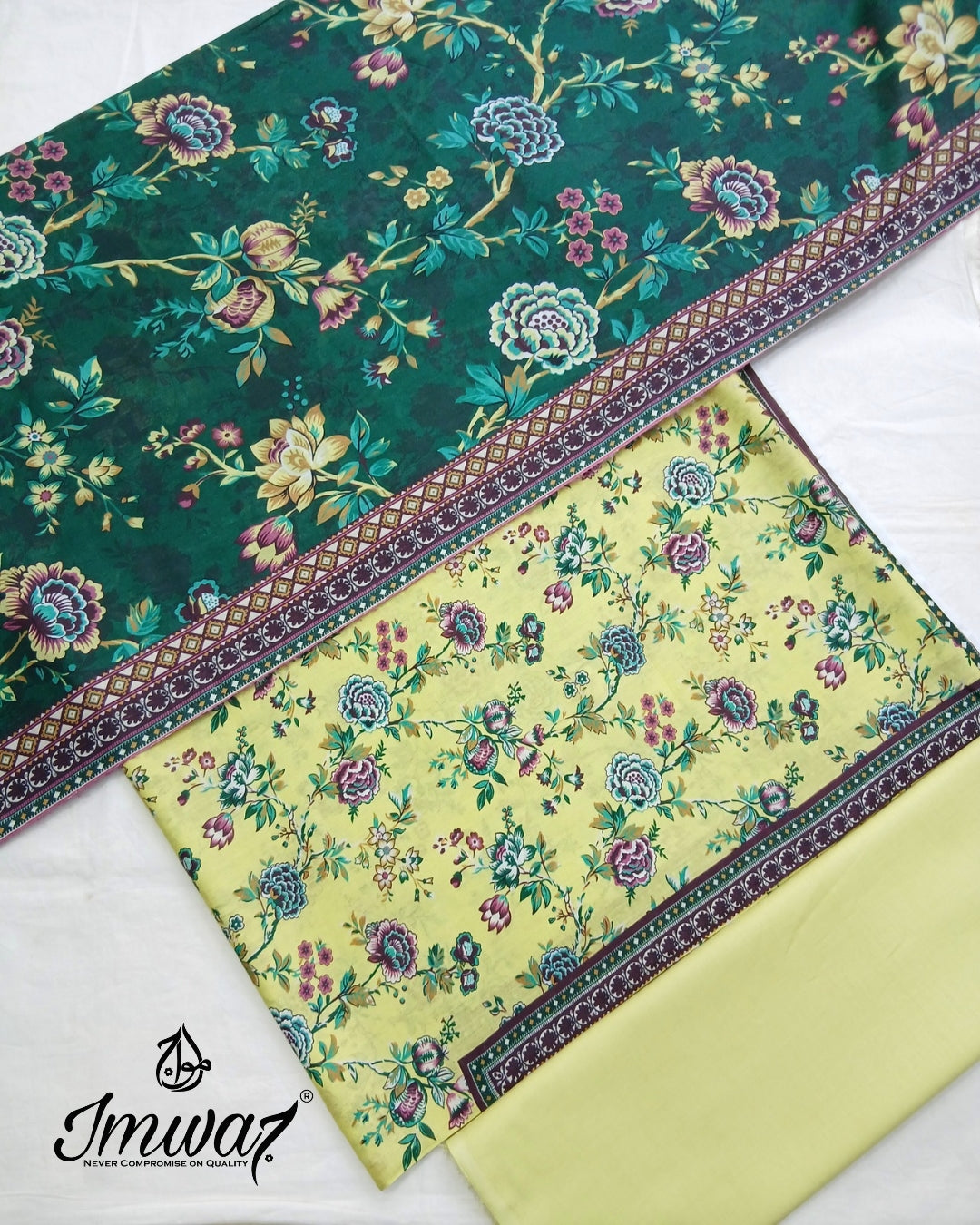 Maria Digital Lawn 3pc by Imwaj