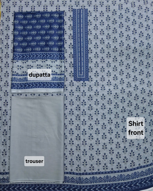 Jasmine Digital Classic Lawn 3Pc
