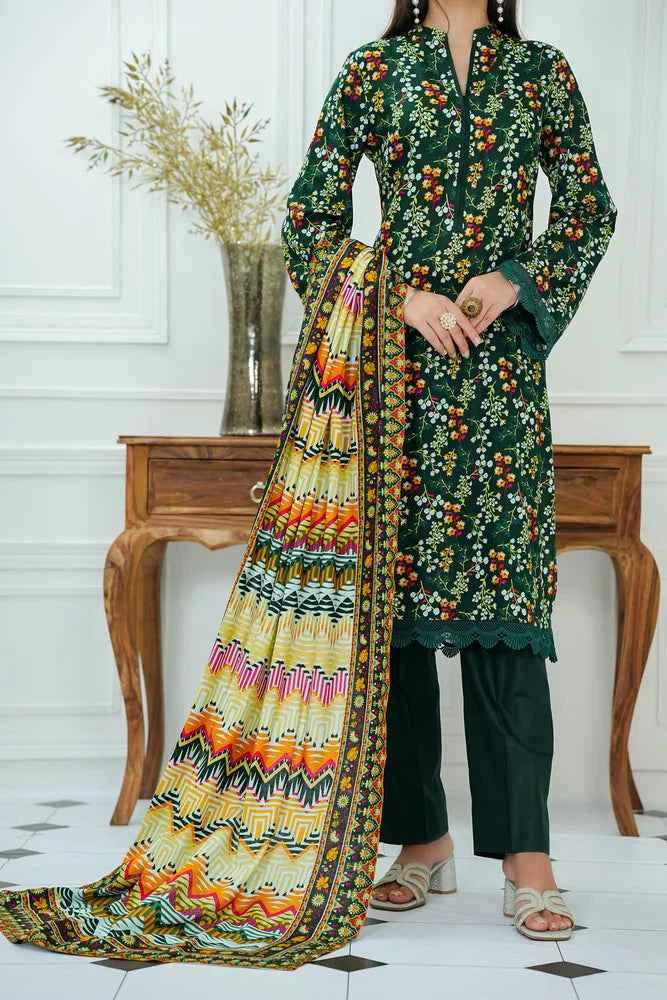Daman Lawn 3Piece Unstitched | VS Textiles