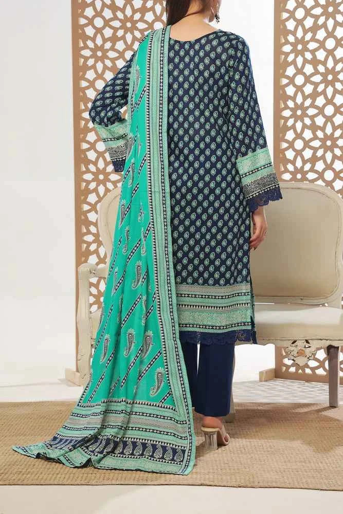 Daman Lawn 3Piece Unstitched | VS Textiles