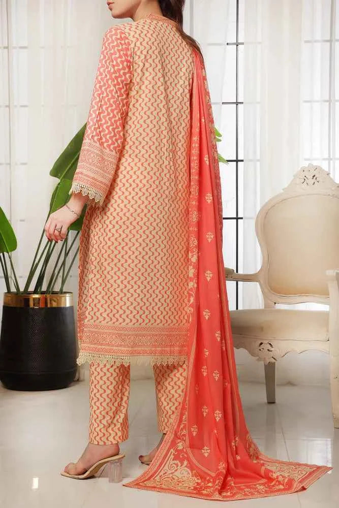 Daman Lawn 3Piece Unstitched | VS Textiles