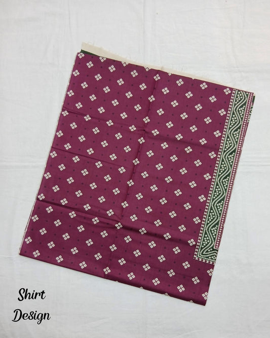 Rimsha Classic Cotton 3pc by Ajwa Textiles | D1208-C