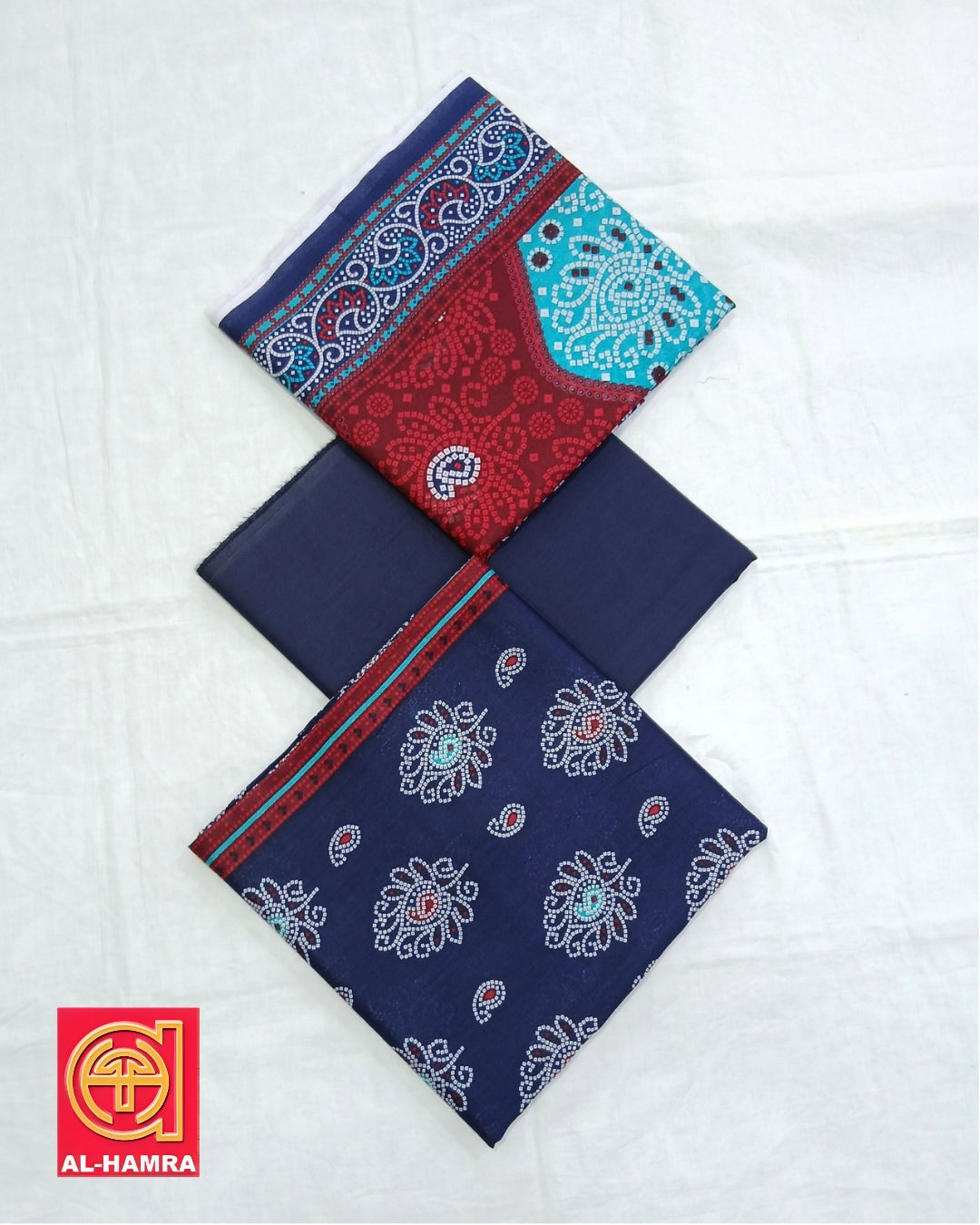 Designer Lawn 3pc | Al-Hamra Textiles