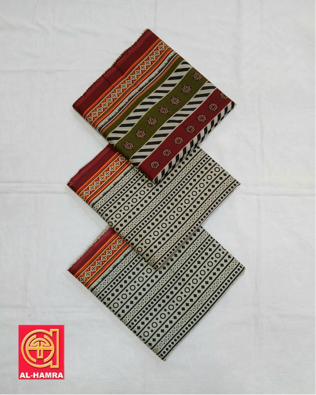 Designer Lawn 3pc | Al-Hamra Textiles