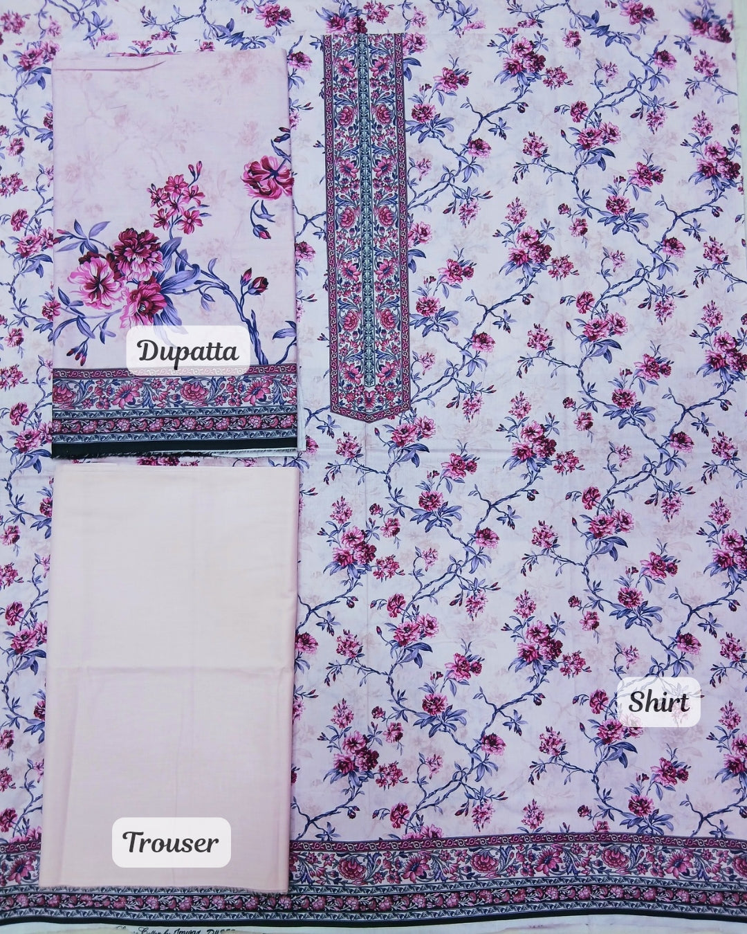 Larose Digital Cotton 3pc by Imwaj