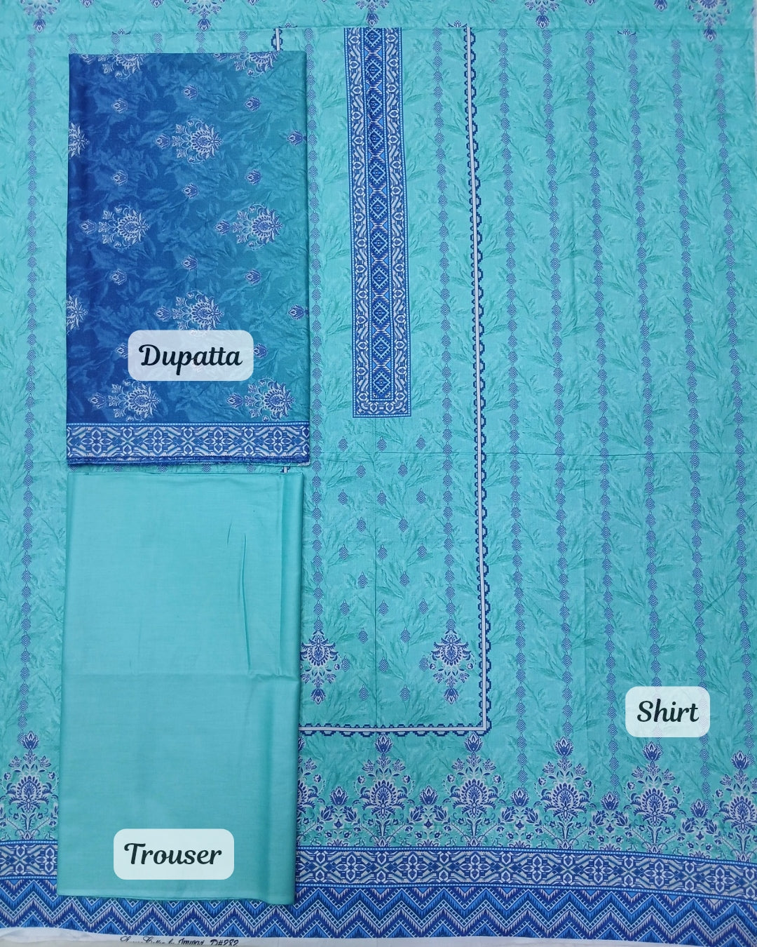 Larose Digital Cotton 3pc by Imwaj