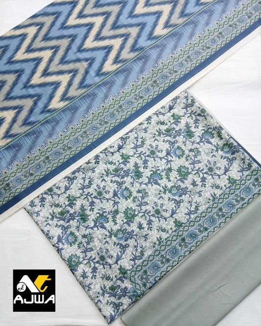Soghat Classic Lawn 3PC by Ajwa Textiles
