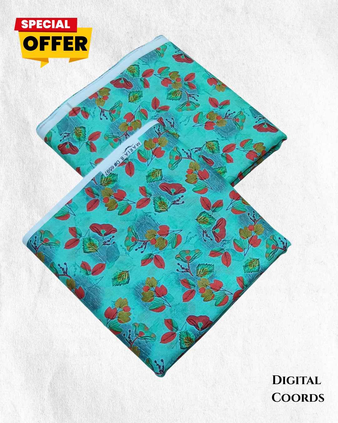 Digital 2Piece Lawn Coords