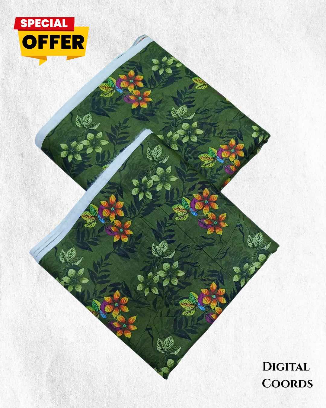 Digital 2Piece Lawn Coords