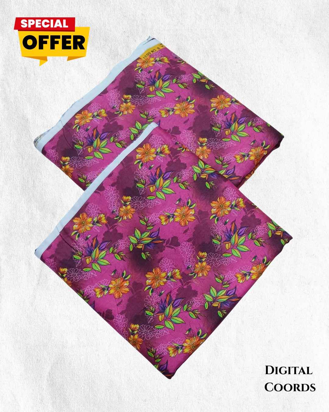 Digital 2Piece Lawn Coords