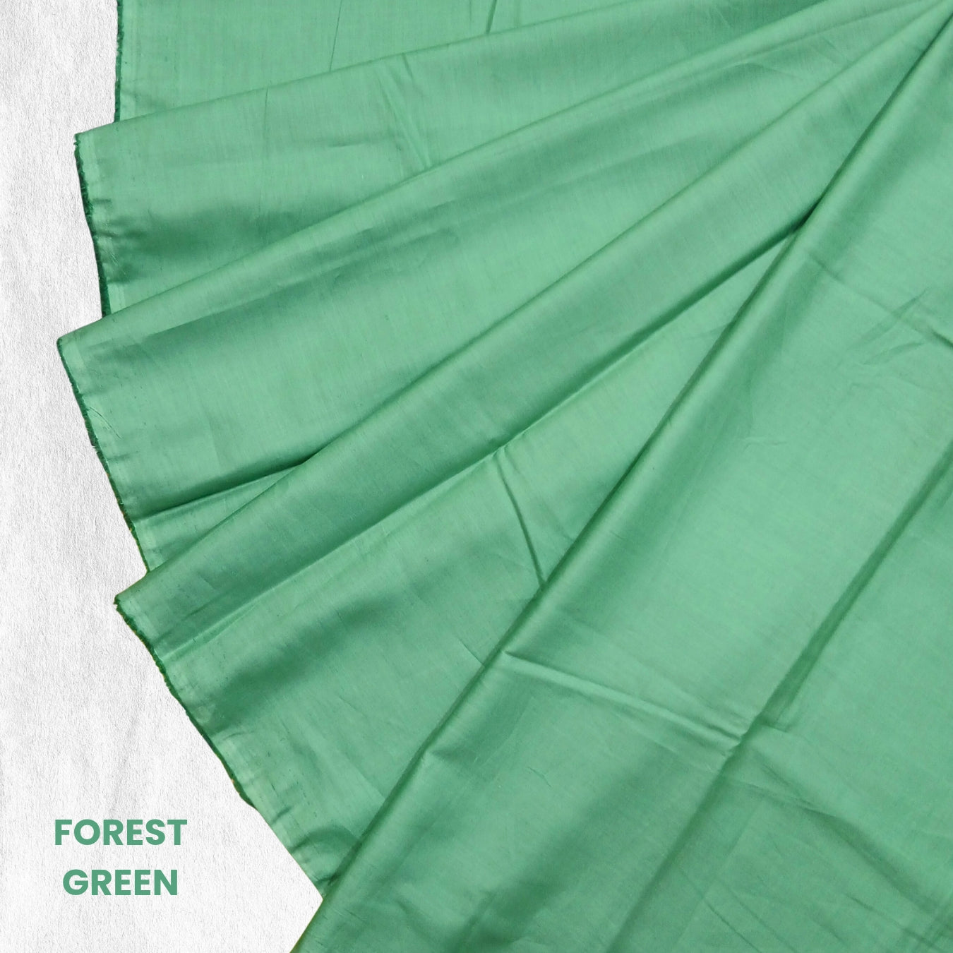 Super Fine Plain Cotton Wider Width(52") | Forest Green