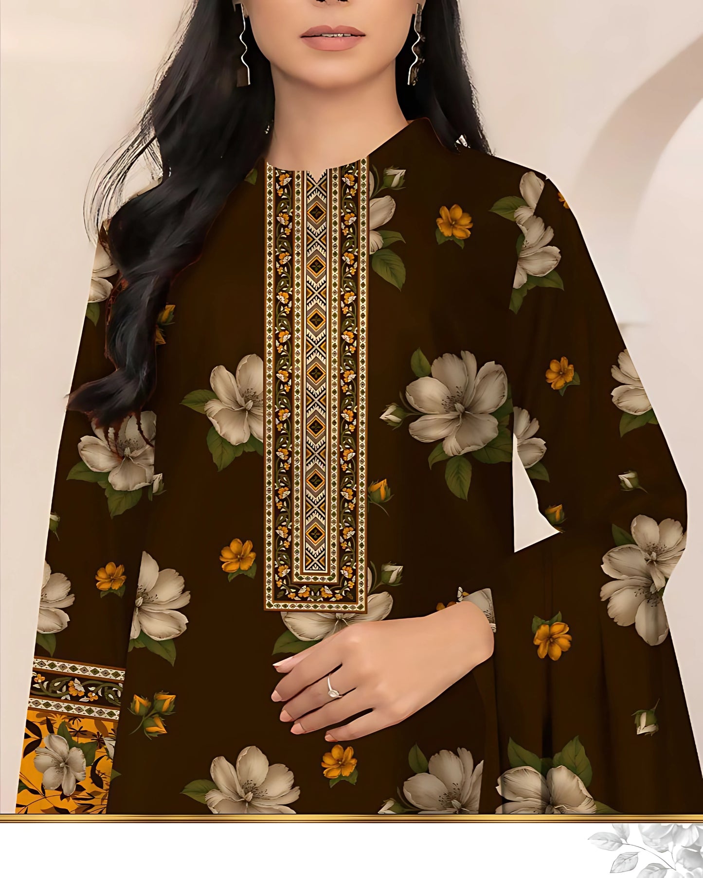 Kashish Classic Cotton 3pc – Al-Hamra Textiles - Nagina Cotton Emporium