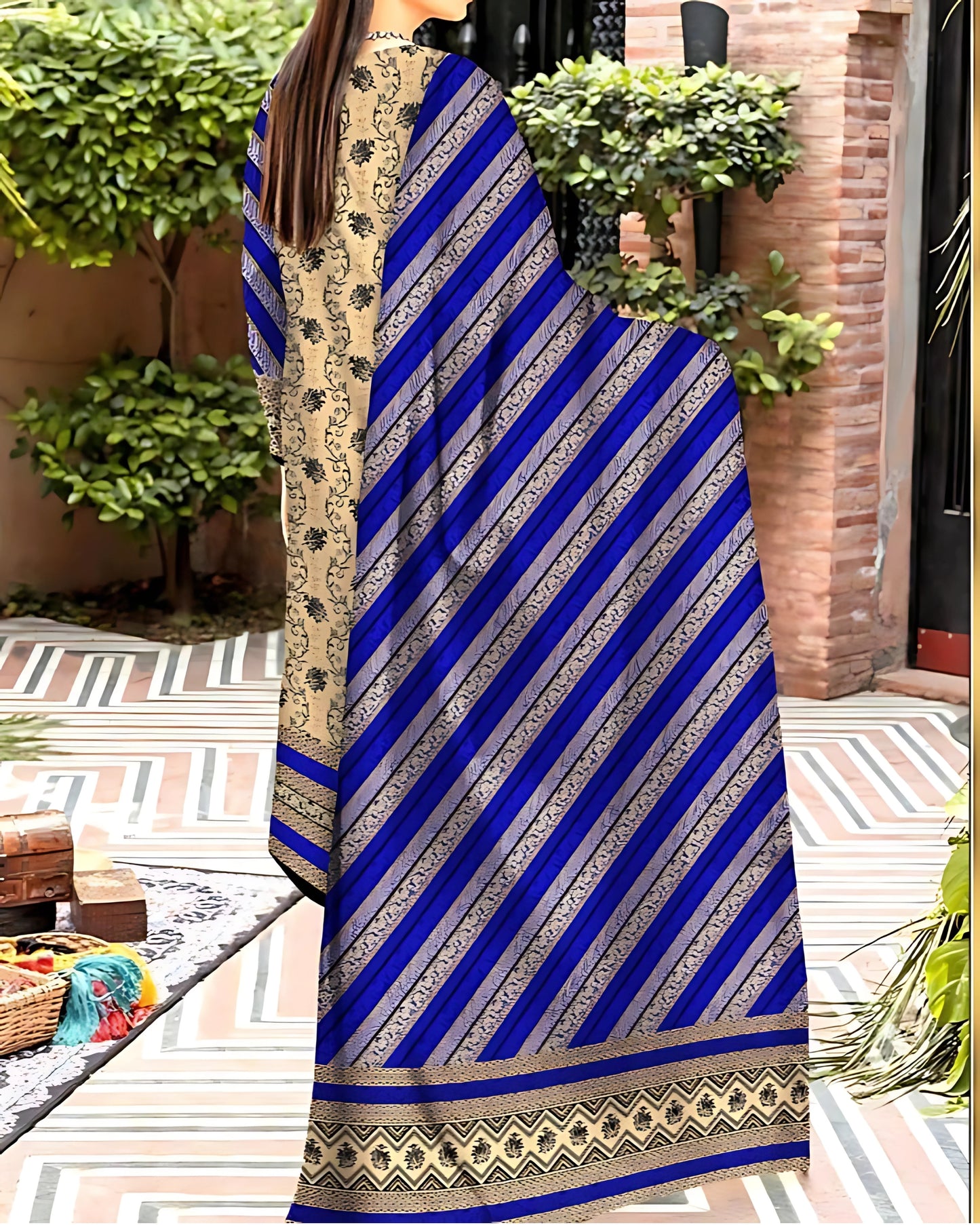 Kashish Classic Cotton 3pc – Al-Hamra Textiles - Nagina Cotton Emporium