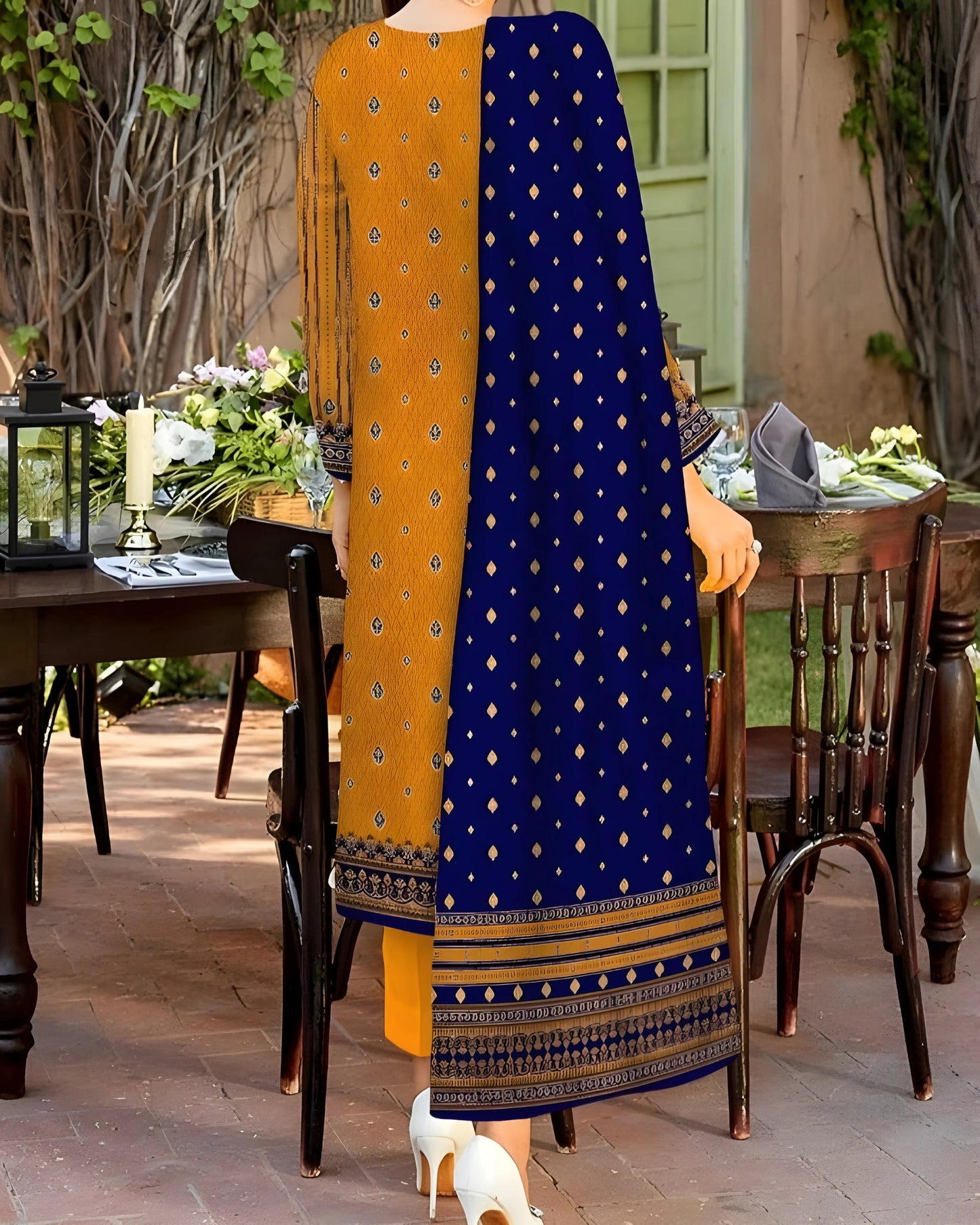 Kashish Classic Cotton 3pc – Al-Hamra Textiles - Nagina Cotton Emporium