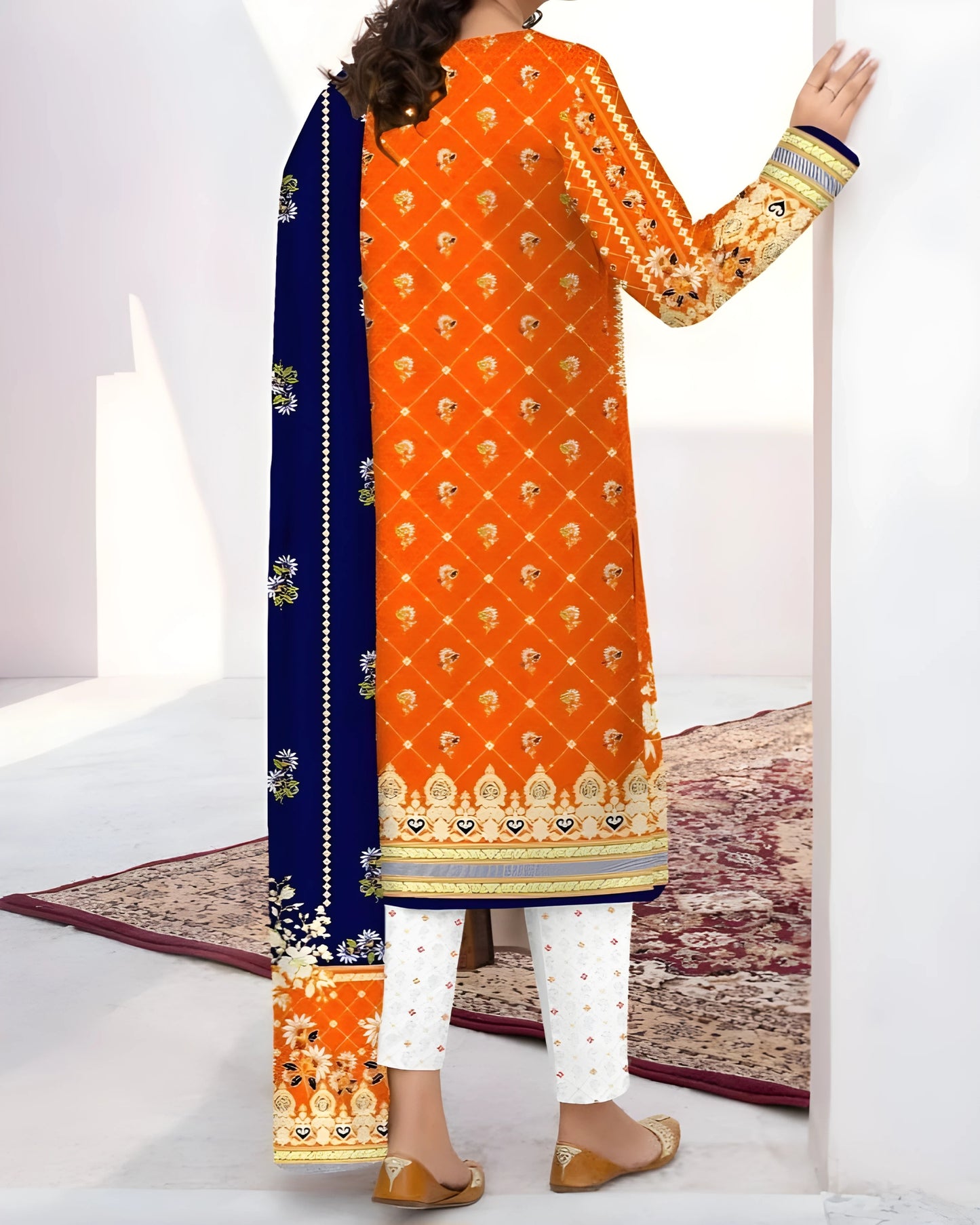 Kashish Classic Cotton 3pc – Al-Hamra Textiles - Nagina Cotton Emporium