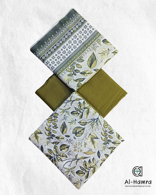 Kashish Classic Cotton 3pc – Al-Hamra Textiles - Nagina Cotton Emporium