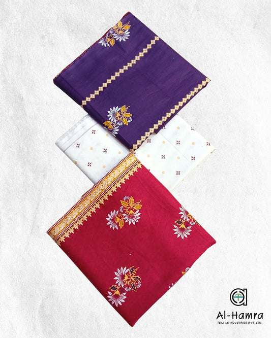 Kashish Classic Cotton 3pc – Al-Hamra Textiles - Nagina Cotton Emporium