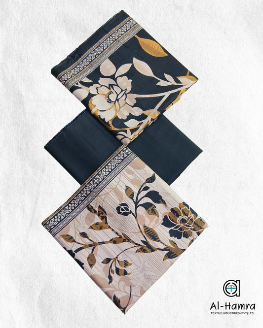 Kashish Classic Cotton 3pc – Al-Hamra Textiles - Nagina Cotton Emporium