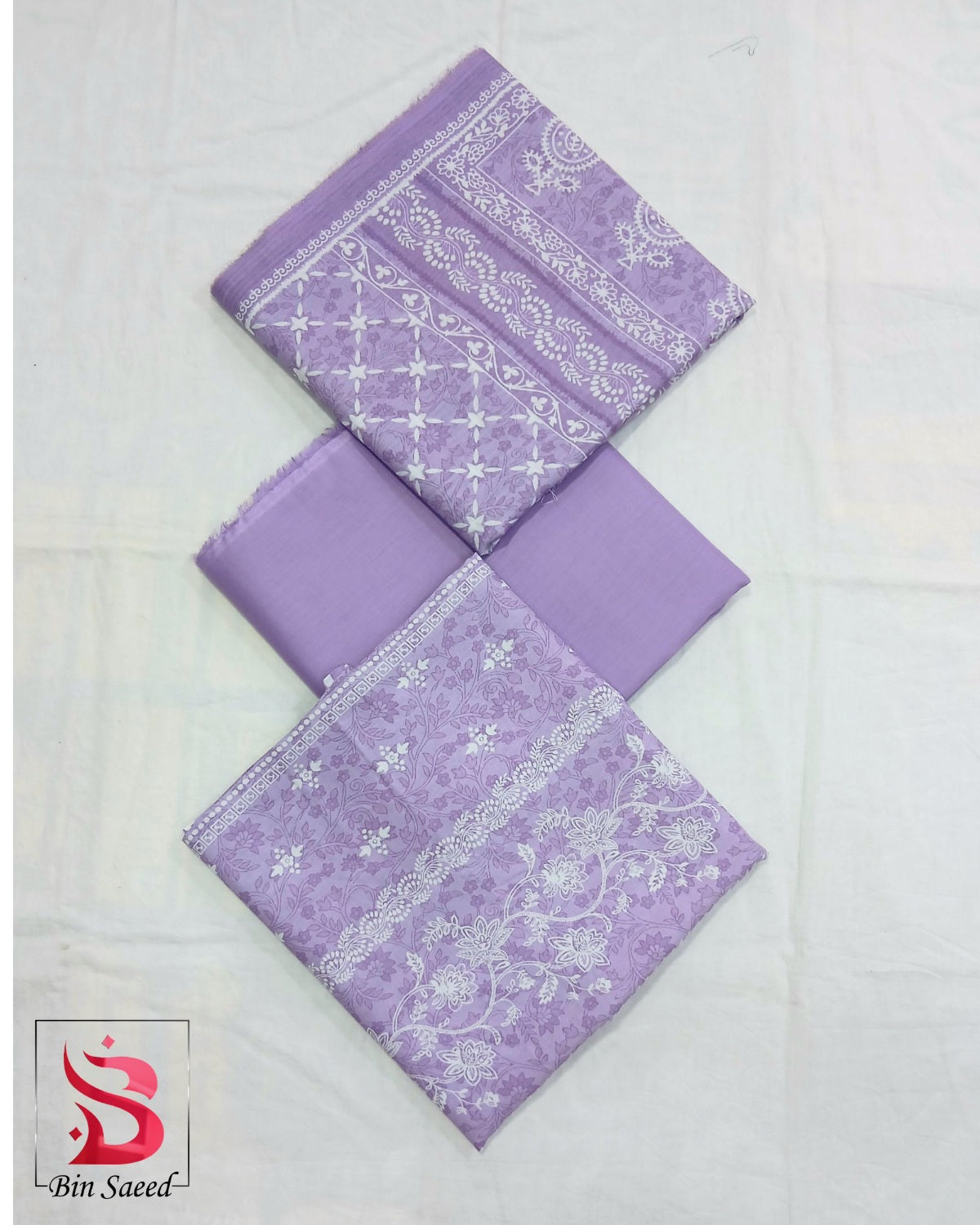 Bin Saeed Digital Lawn 3PC