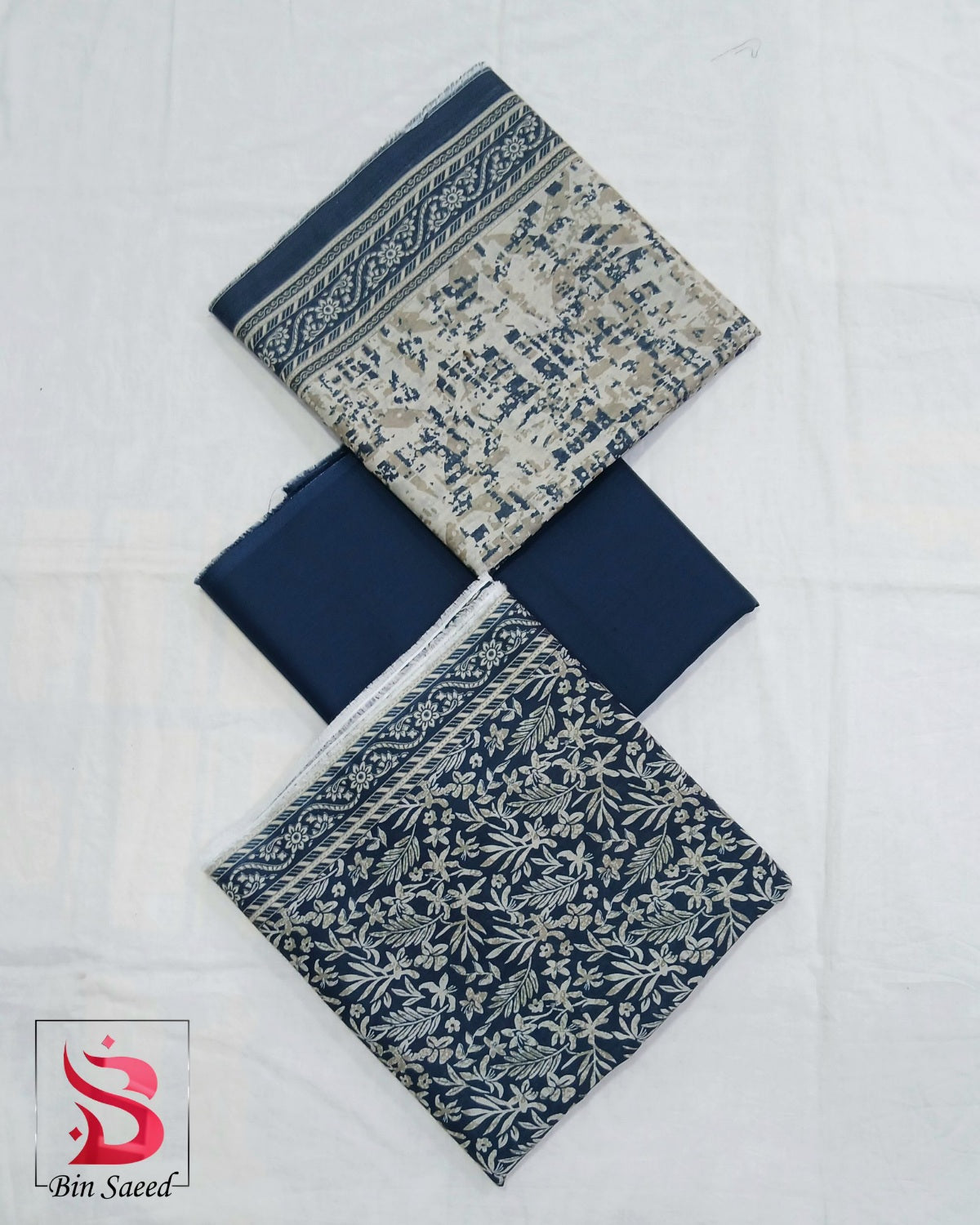 Bin Saeed Digital Lawn 3PC