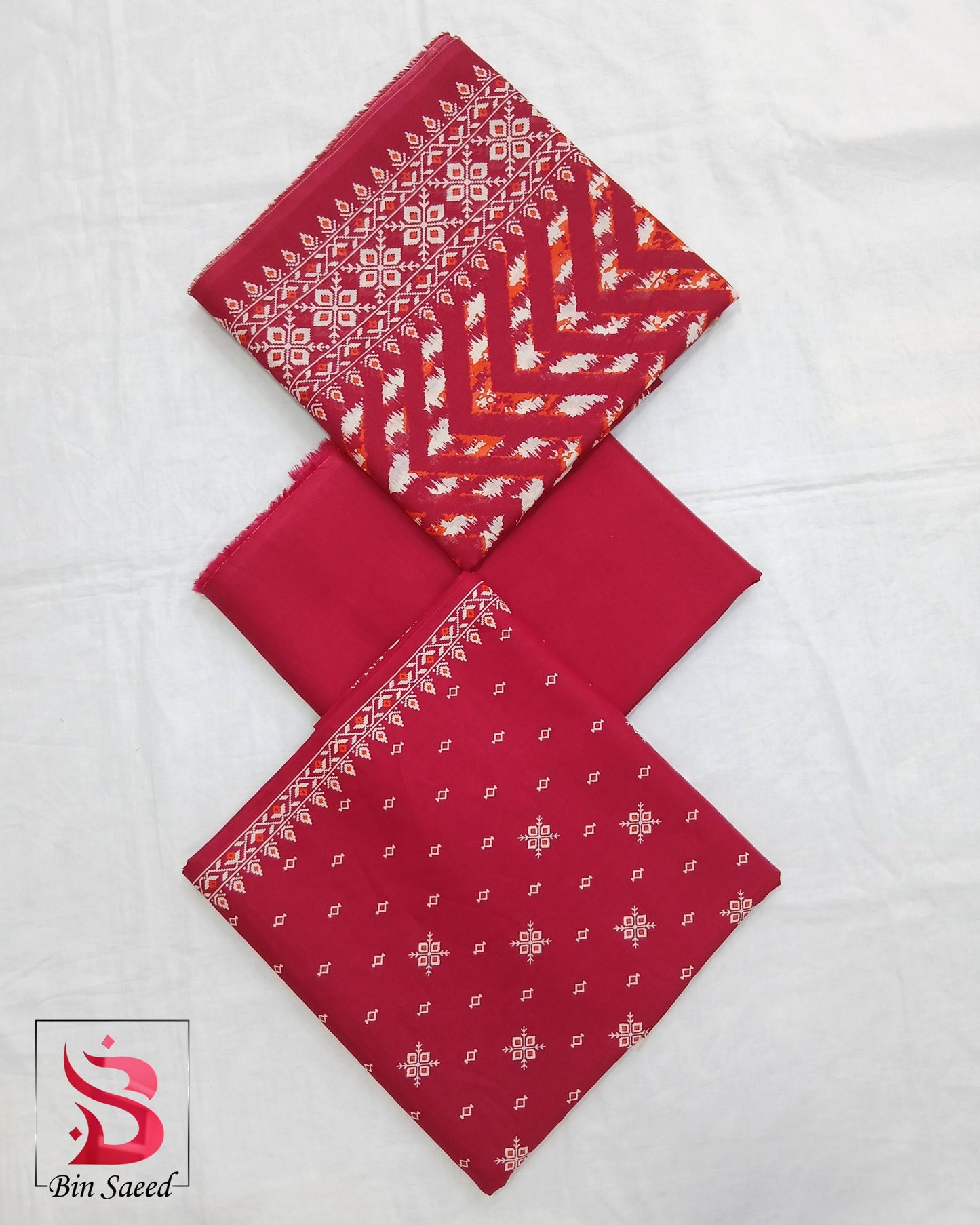 Bin Saeed Digital Lawn 3PC
