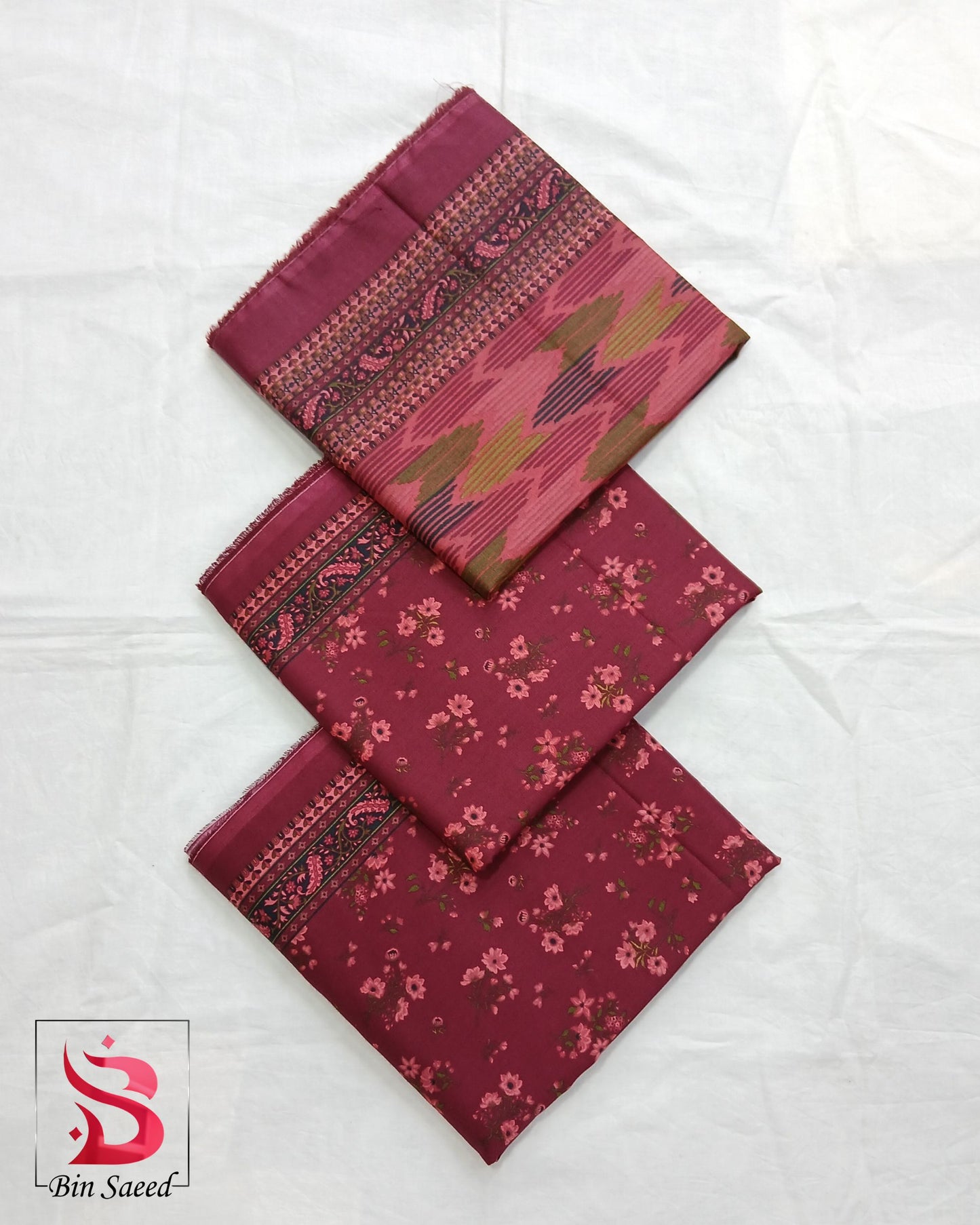 Bin Saeed Digital Lawn 3PC