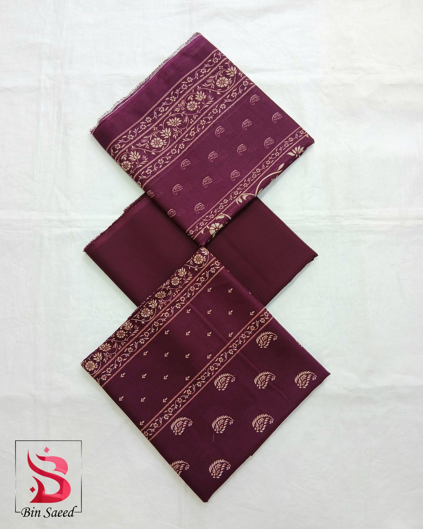 Bin Saeed Digital Lawn 3PC