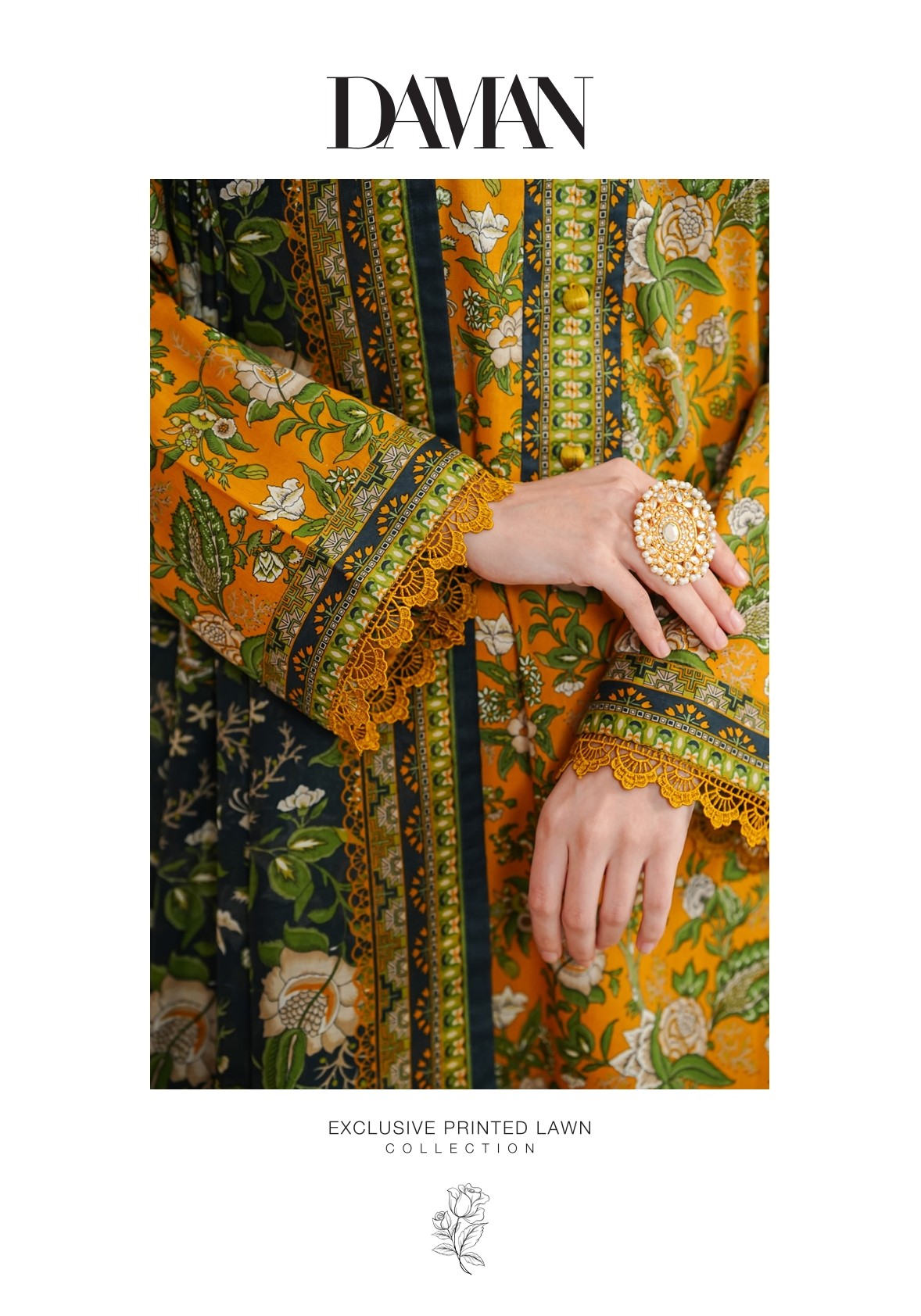 Daman Exclusive Lawn D-804