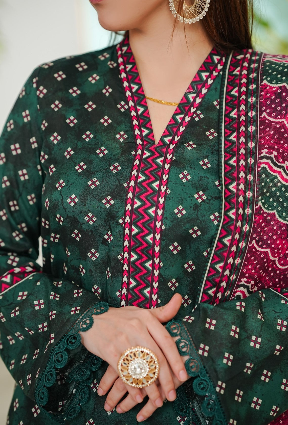 Daman Exclusive Lawn D-809