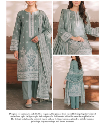 Daman Midsummer Cambric 3pc by VS Textiles | D. 981