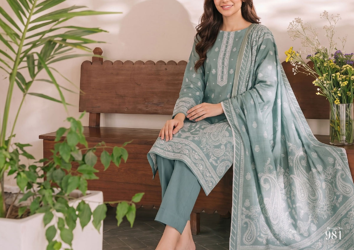 Daman Midsummer Cambric 3pc by VS Textiles | D. 981
