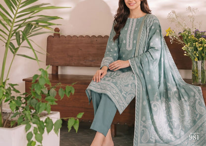 Daman Midsummer Cambric 3pc by VS Textiles | D. 981