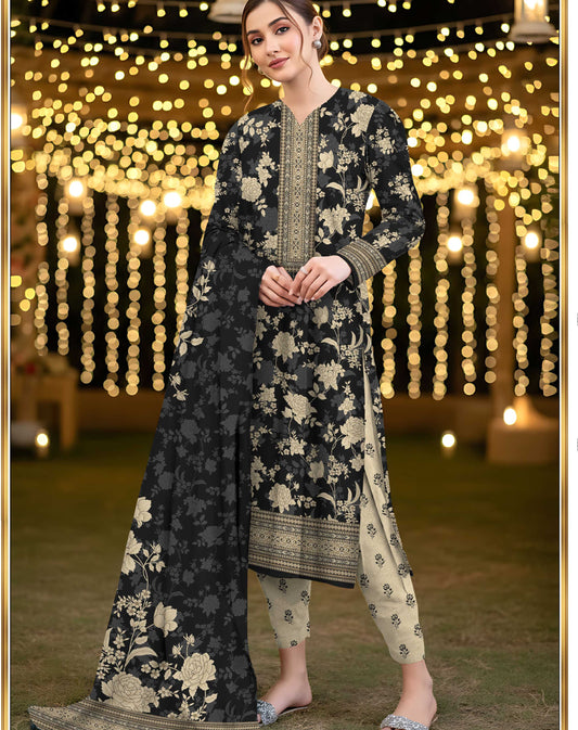 Grace Classic Lawn 3PC – Soft Lawn | Al-Hamra Textiles