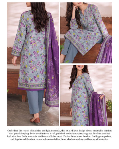 Daman Midsummer Cambric 3pc by VS Textiles | D. 952