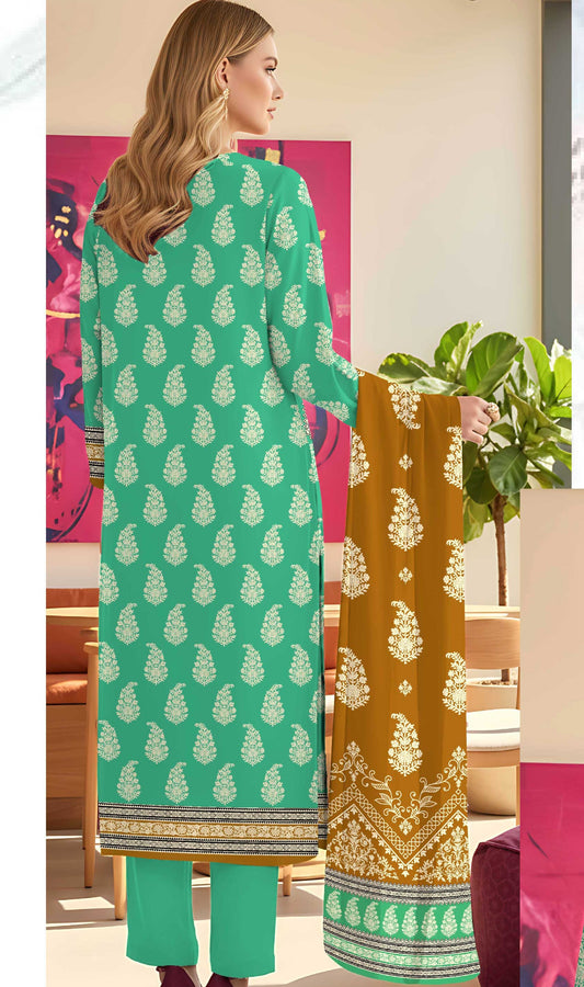 Kashish Classic Lawn 3PC – Soft Lawn | Al-Hamra Textiles