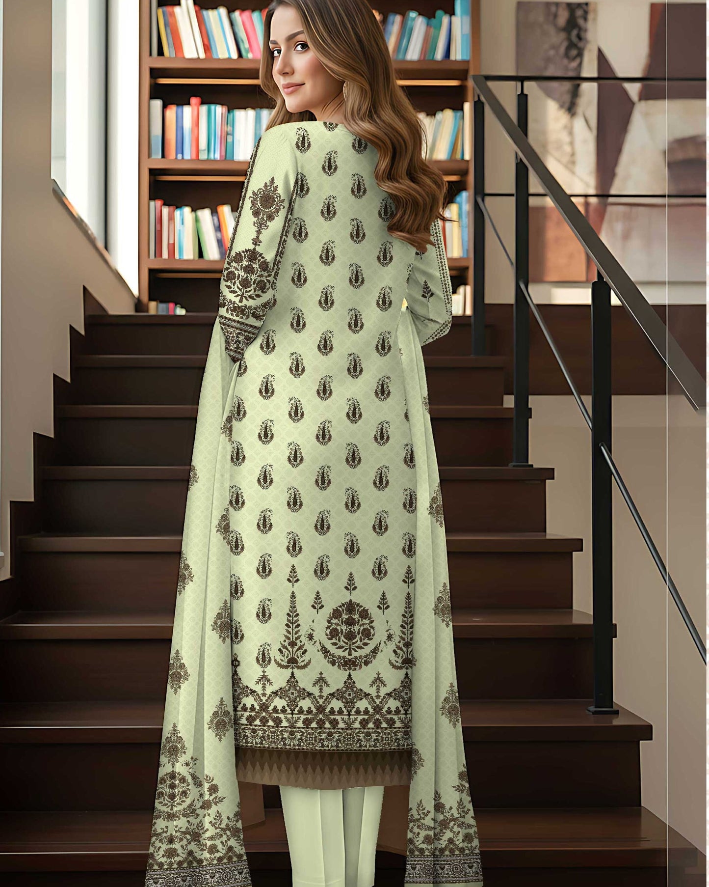 Kashish Classic Lawn 3PC – Soft Lawn | Al-Hamra Textiles