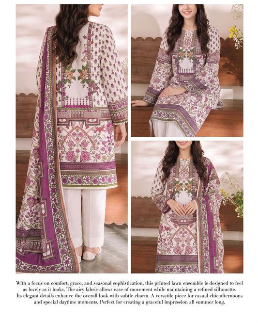 Daman Midsummer Cambric 3pc by VS Textiles | D. 979
