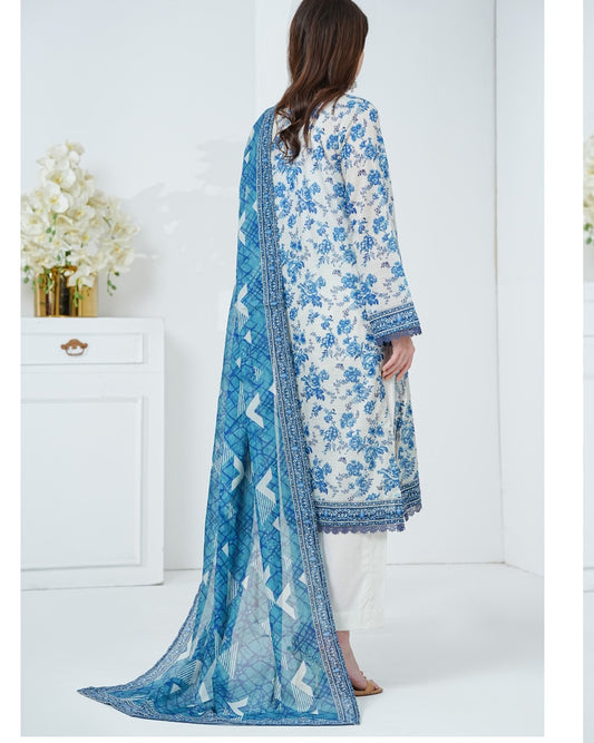 Shahkar Digital Bana Dora Lawn 3PC by VS Textiles