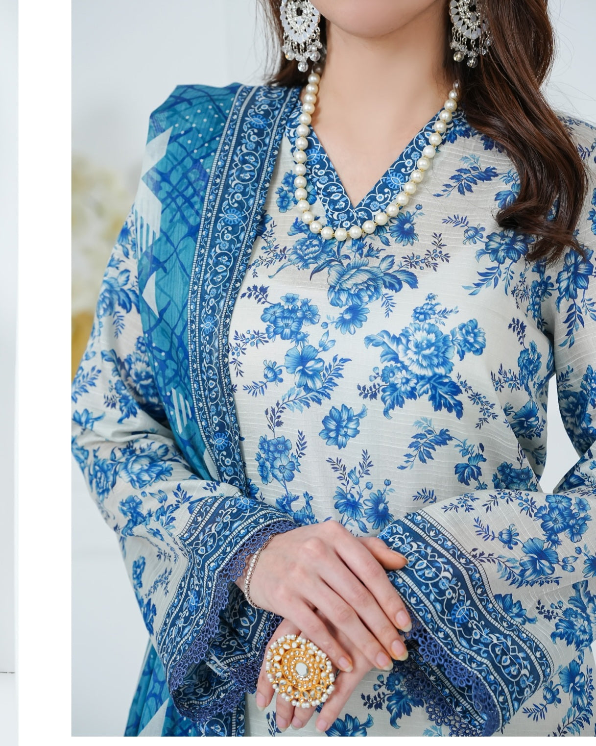 Shahkar Digital Bana Dora Lawn 3PC by VS Textiles