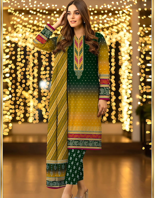 Grace Classic Lawn 3PC – Soft Lawn | Al-Hamra Textiles