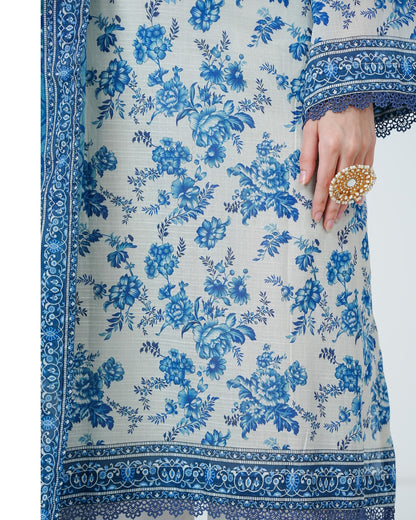 Shahkar Digital Bana Dora Lawn 3PC by VS Textiles